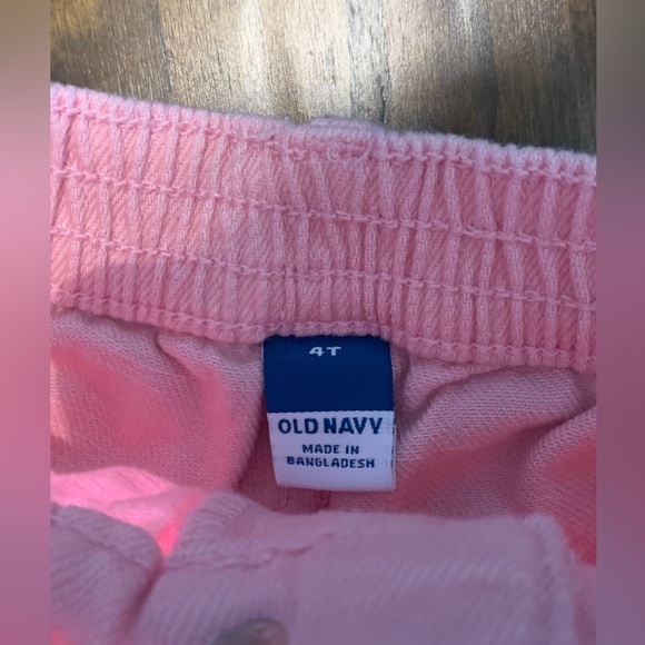 ⚓️Old Navy Toddler 💗Pink Shorts Sz 4T - Picture 9 of 12